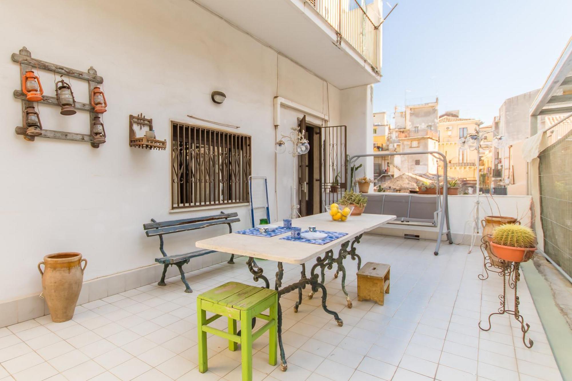 Arte House In The Historical Catania - Happy Rentals מראה חיצוני תמונה